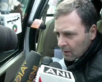 Nothing concrete in the budget: Rahul Gandhi